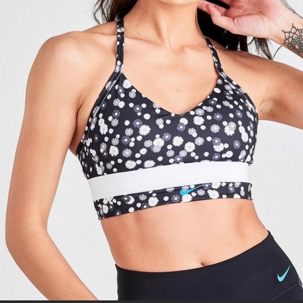 Nike Indy floral sports bra